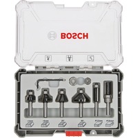 Bosch 2607017468 Jeu d'embouts 6 pièce(s), Fraise Jeu d'embouts, 6 mm, 6 pièce(s), 51, 55, 54, 56, 65, 65 mm, 10, 13, 13, 16, 25, 25 mm, 19, 25, 25, 35, 13, 16 mm