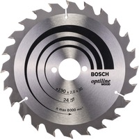 Bosch Lames de scies circulaires Optiline Wood, Lame de scie Bois, 19 cm, Bosch, 220 g, 1 pièce(s)