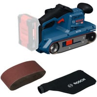Bosch Ponceuse à bande sans fil GBS18V-75 Professional solo, 18Volt Bleu/Noir