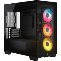 Corsair  boîtier midi tower Noir | 1x USB-A | 1x USB-C | Window