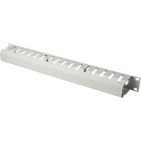 Digitus Panneau de guidage des câbles avec couvercle amovible pour armoires de 483 mm (19"), 1 U, Guide-câble Gris, 1 U, Gris, Chine, 490 mm, 80 mm, 1960 cm³, 753,125 g