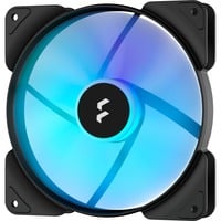 Fractal Design Aspect 14 RGB PWM Black Frame ventilateur de boîtier Noir, 140 x 140 x 25 mm, Connexion du ventilateur PWM à 4 broches