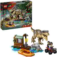 LEGO 76975, Jurassic Wolrd - T. Rex River Escape, Jouets de construction 