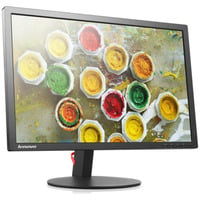 Lenovo THINKVISION T2454PA (sans pied) reconditionné 24" Moniteur Noir, 1x DisplayPort, 1x HDMI, 1x VGA, 4x USB-A
