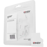Lindy 40479 bloqueur de port SD card Blanc Acrylonitrile-Butadiène-Styrène (ABS), Verrou antivol Blanc, Bloqueur de port, SD card, Blanc, Acrylonitrile-Butadiène-Styrène (ABS), 13 g