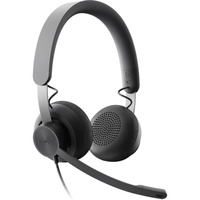 Logitech casque on-ear Gris/Noir