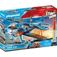 PLAYMOBIL Stuntshow - Air Stuntshow Biplan "Phénix", Jouets de construction 70831