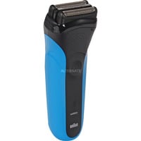 Procter & Gamble Series 3 - 310s, Rasoir Bleu/Noir, Rasoir à grille, Noir, Bleu, Batterie, 30 min, 1 h, 5 min