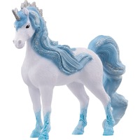 Schleich BAYALA Jument licorne des Eléments, Figurine 5 an(s), Bleu, Argent, Blanc, Plastique