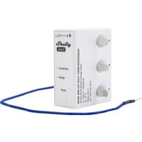 Shelly 3EM-63T Gen3, modèle avec terminal plat, 0%, Appareil de mesure Blanc