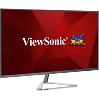 ViewSonic VX Series VX3276-MHD-3 écran plat de PC 81,3 cm (32") 1920 x 1080 pixels Full HD LED Argent 31.5" Moniteur Noir (Mat)/argent, 1x DisplayPort, 1x HDMI, 1x VGA, 81,3 cm (32"), 1920 x 1080 pixels, Full HD, LED, 4 ms, Argent