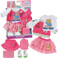 ZAPF Creation BABY born® Tenue Deluxe de Voyage 43 cm, Accessoires de poupée 