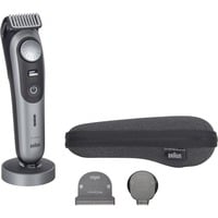 Braun BeardTrimmer BT9420 Batterie 40 2 cm Mouillé & sec Noir, Gris, Tondeuse à barbe Gris, Lavable, Batterie, Noir, Gris