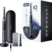 Braun iO Series 9N Adulte Brosse à dents vibrante Noir, Brosse a dents electrique Noir, Adulte, Brosse à dents vibrante, Soin quotidien, Soins des gencives, Intense, Sensible, Super sensitive, Blanchiment, Noir, 2 min, Noir