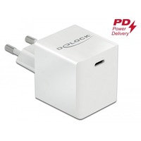 DeLOCK Chargeur USB 1 x USB Type-C PD 3.0 compact 40 W Blanc