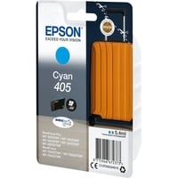 Epson Singlepack Cyan 405 DURABrite Ultra Ink, Encre Rendement standard, Encre à pigments, 5,4 ml, 1 pièce(s), Paquet unique