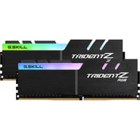 G.Skill Trident Z RGB 32 Go DDR4-3200 (2x 16 Go) mémoire vive Noir, F4-3200C16D-32GTZRX, XMP 2.0