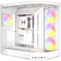 HYTE Y50 Blanc Neige boîtier midi tower Blanc | 2x USB-A | 1x USB-C | RGB | Verre trempé