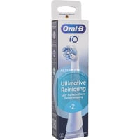 Procter & Gamble Oral-B iO Ultimative Reinigung 2er, Tête brosse à dent électrique Blanc, 2 pièce(s), Blanc, 3 mois, Oral-B, iO, 214 mm