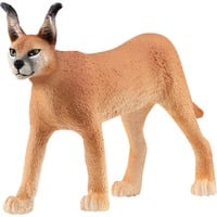 Schleich WILD LIFE Femelle Caracal, Figurine 3 an(s), Marron, Plastique