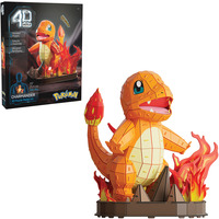 Spin Master SALAMECHE Pokémon 4D Build, Modélisme 4D Build SALAMECHE Pokémon, 241 pièce(s), Dessins animés, 12 an(s)