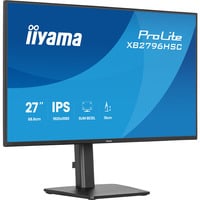 iiyama ProLite XB2796HSC-B1 27" Moniteur Noir (Mat), 1x HDMI, 2x USB-C, 1x USB-A, 144 Hz, 68,6 cm (27"), 1920 x 1080 pixels, Full HD, LED, 3 ms, Noir
