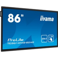 iiyama TE8614MIS-B2AG, Affichage public Noir (Mat)