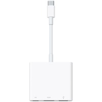 Apple MUF82ZM/A adaptateur graphique USB 3840 x 2160 pixels Blanc, Hub USB Blanc, 3840 x 2160 pixels