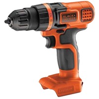 BLACK+DECKER BDCDD18N 650 tr/min Noir, Orange, Perceuse/visseuse Orange/Noir, Tournevis électrique, Poignée de pistolet, Noir, Orange, 650 tr/min, 28 N·m, 2,5 cm