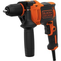 BLACK+DECKER BEH710-QS, Perceuse à percussion Orange/Noir