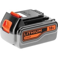 BLACK+DECKER BL4018 Batterie Noir/gris, Batterie, Lithium-Ion (Li-Ion), 2 Ah, 18 V, Noir, Gris, Orange, 1 pièce(s)