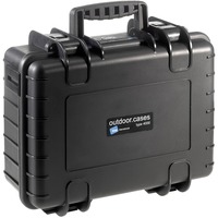 B&W 4000/B/RPD étui pour équipements Sacoche/Attaché-case Noir, Valise Noir, Sacoche/Attaché-case, Polypropylène (PP), 2,3 kg, Noir