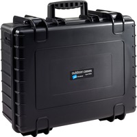 B&W 6000/B/RPD étui pour équipements Sacoche/Attaché-case Noir, Valise Noir, Sacoche/Attaché-case, Polypropylène (PP), 4 kg, Noir
