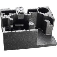Bosch 1600A002UM, Dépôt Noir, Insert, Polypropylène expansé (EPP), Noir, Bosch, GSS 230 AVE, GSS 280 AVE L-BOXX 238, 398 mm