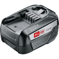 Bosch 1600A00DD7 Batterie Noir, Batterie, Lithium-Ion (Li-Ion), 6 Ah, 18 V, Bosch, Noir, Gris, Rouge