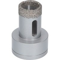 Bosch 2608599031 Fresa a secco diamantata 1 pezzo 25 mm 1 pz. scie de forage Meuleuse d'angle 1 pièce(s), Perceuse Unique, Meuleuse d'angle, pierre, Carrelage, Brique, Grès, Gris, 3,5 cm, 2,5 cm