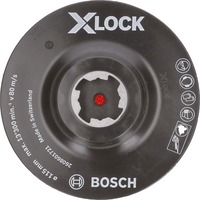 Bosch 2 608 601 721 accessoire pour meuleuse d'angle Assiette-support, Patin de ponçage Assiette-support, 11,5 cm, Bosch, Noir, 13300 tr/min, Plastique