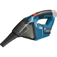 Bosch GAS 12V aspirateur de table Noir, Bleu Sans sac, Aspirateur à main Bleu, Sec, Filtrage, 900 l/min, Sans sac, Noir, Bleu, 0,35 L