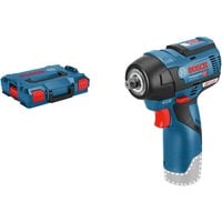 Bosch GDS 12V-115 Professional 2600 tr/min Noir, Bleu, Rouge, Visseuse à choc Bleu/Noir, Visseuse à percussion, Poignée de pistolet, 3/8", Noir, Bleu, Rouge, 2600 tr/min, 2700 tr/min