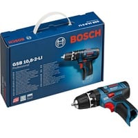 Bosch GSB 12V-15 Professional 1300 tr/min Noir, Bleu, Perceuse à percussion Bleu/Noir, Visseuse à percussion, Poignée de pistolet, Noir, Bleu, Surchauffe, Surcharge, 1300 tr/min, 380 tr/min