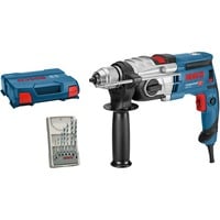 Bosch GSB 20-2 850 W 2060 tr/min, Perceuse à percussion Bleu/Noir, 1,8 cm, 800 tr/min, 2060 tr/min, 1000 tr/min, 3000 tr/min, 1,5 mm