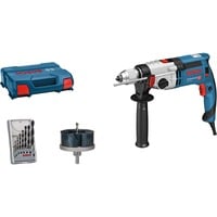 Bosch GSB 24-2 1900 tr/min Noir, Bleu, Orange, Argent, Perceuse à percussion Bleu/Noir, Visseuse à percussion, Poignée de pistolet, Noir, Bleu, Orange, Argent, 1900 tr/min, 580 tr/min, 900 tr/min