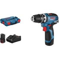 Bosch GSR 12V-35 FC Perceuse sans fil professionnelle, Perceuse/visseuse Bleu/Noir, Batterie incluse