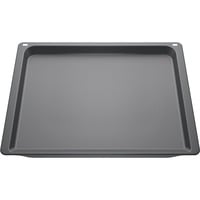 Bosch HEZ631070 pièce et accessoire de four Plateau de cuisine Noir Acier, Plaque à pâtisserie Anthracite, Plateau de cuisine, Bosch, Acier, Noir, 455 mm, 375 mm