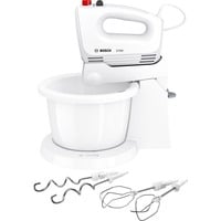 Bosch MFQ2600W mixeur Batteur à main 375 W Blanc, Mélangeur à main Blanc/Rouge, Batteur à main, Blanc, Batteur, Mélange, Mélange, Boutons, CE, VDE, Plastique