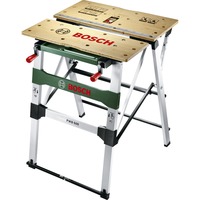 Bosch PWB 600 Établi pour le travail du bois Vert, Établi pour le travail du bois, Aluminium, Bambou, Bois, Noir, Vert, Métallique, 680 mm, 552,6 mm, 834 mm