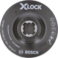 Bosch Plateau de support PRO, X-LOCK SCM avec tige centrale, Ø 115mm, Patin de ponçage 