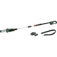 Bosch UniversalChainPole 18 3,6 kg, Élagueur Vert/Noir, 4 m/s, 20 cm, 1,1 mm, 1 m/s², 1,5 m/s², 0 - 120°