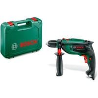 Bosch UniversalImpact 800, Perceuse à percussion Vert/Noir, Perceuse à poignée pistolet, Sans clé, Noir, Vert, 3000 tr/min, 3 cm, 1,2 cm