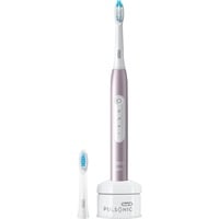 Braun Pulsonic Slim Luxe 4100 Adulte Brosse à dents à ultrasons Or rose, Brosse a dents electrique Or rose, Adulte, Brosse à dents à ultrasons, Soin quotidien, Sensible, Blanchiment, 62000 mouvements par minute, Or rose, 2 min